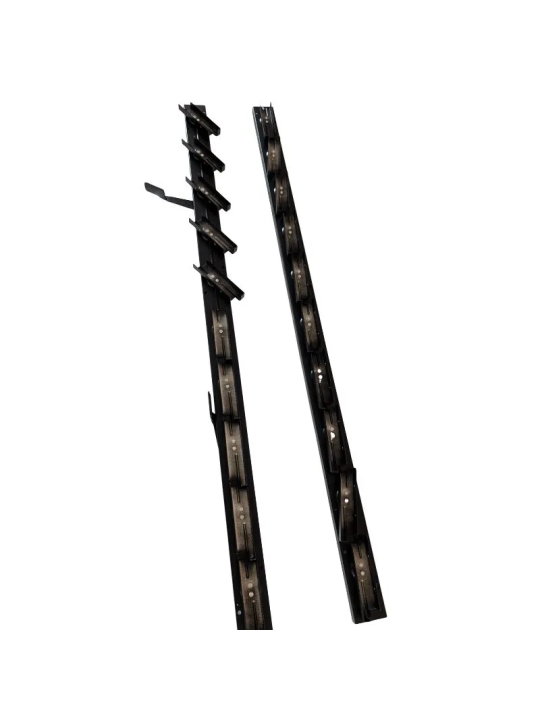 Aluminiowy mechanizm żaluzji ogrodowych - komplet czarny 89,80 cm