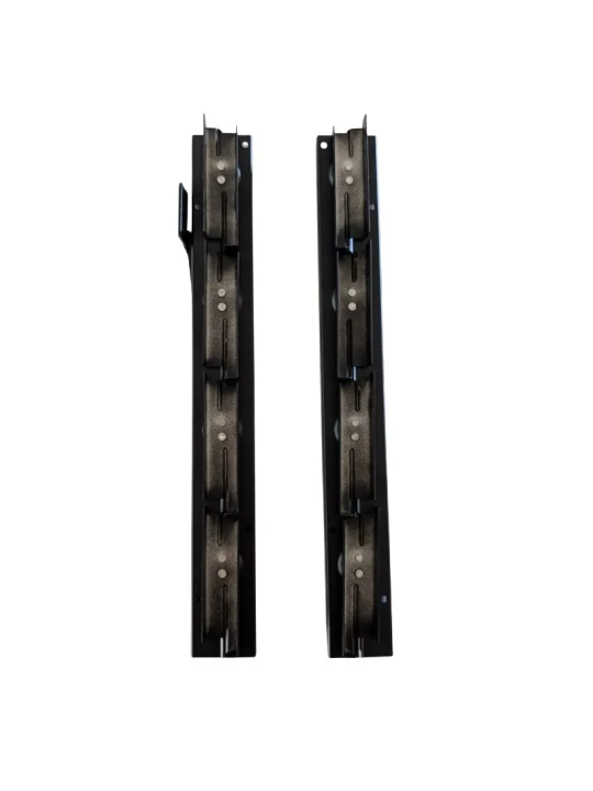Aluminiowy mechanizm żaluzji ogrodowych - komplet czarny 36,50 cm