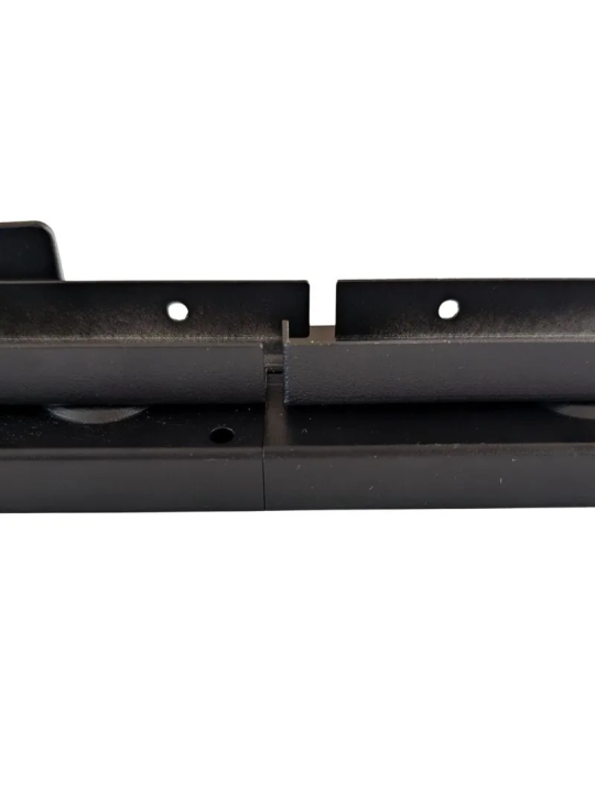 Aluminiowy mechanizm żaluzji ogrodowych - komplet czarny 107,60 cm