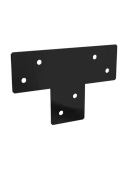 Łącznik belki poprzecznej pergoli czarny 170x255x2,5 mm (GPLP 85)